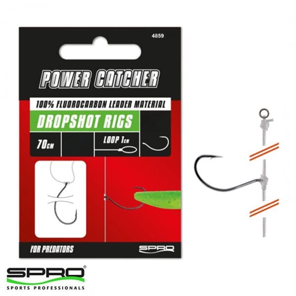 SPRO PC Dropshot 70cm 0,30mm #02 Rig Takımı