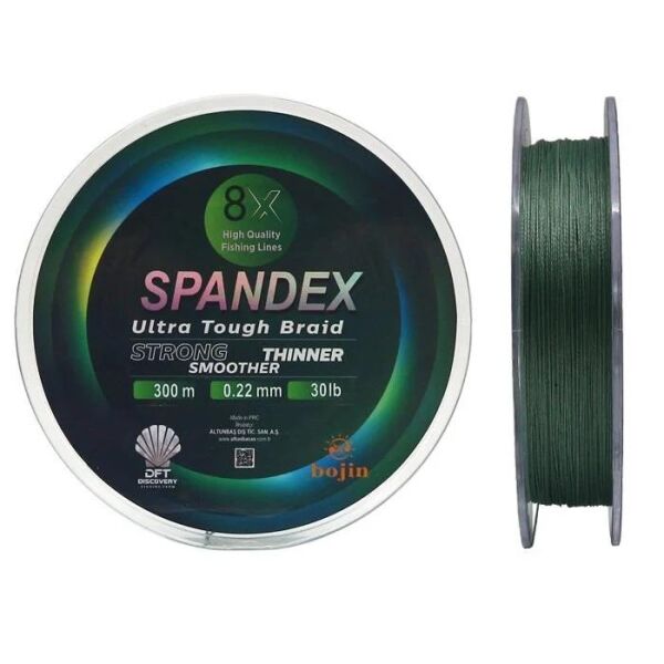 BOJIN 8X Spandex İp Misina 0.22 mm 300 m