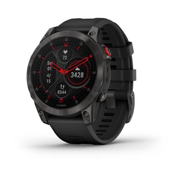 GARMIN Epix Sapphire (Gen 2) Siyah Titanyum Akıllı Saat (Multisport ve Triatlet Saati)