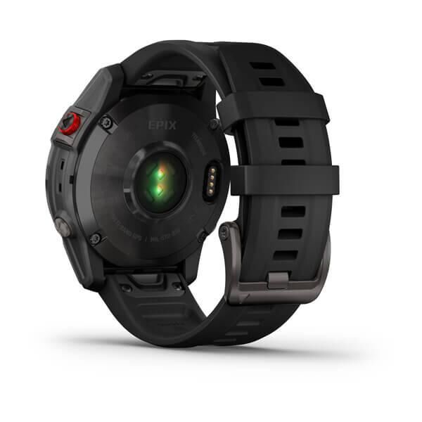 GARMIN Epix Sapphire (Gen 2) Siyah Titanyum Akıllı Saat (Multisport ve Triatlet Saati)