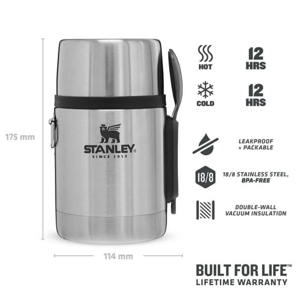 STANLEY Adventure Vakumlu Çelik Yemek Termosu 0.53 Lt