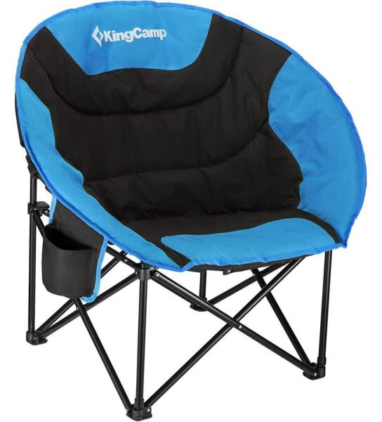 KINGCAMP Moon Siyah - Mavi Sandalye