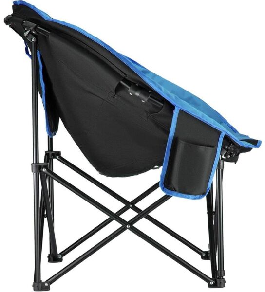 KINGCAMP Moon Siyah - Mavi Sandalye