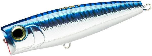 D.YO-ZURI  Hydro Popper F 90mm R1151 BM(Blue Mackarel) Maket Yem