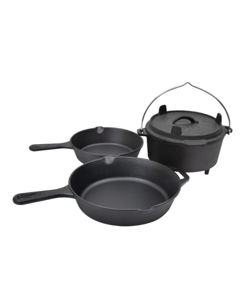 NURGAZ 10 Inch Döküm Tava (25cm)