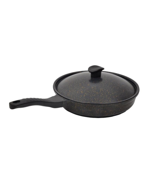 NURGAZ Granit Döküm Kamp Tavası 28 Cm