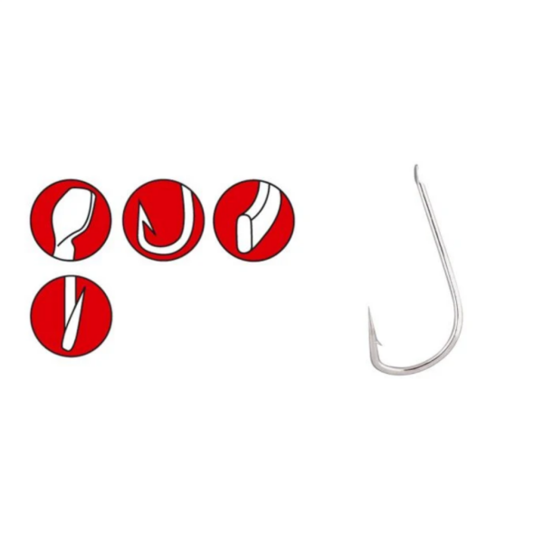 GAMAKATSU Trout Master A1 LS-608N Nikel #10 İğne