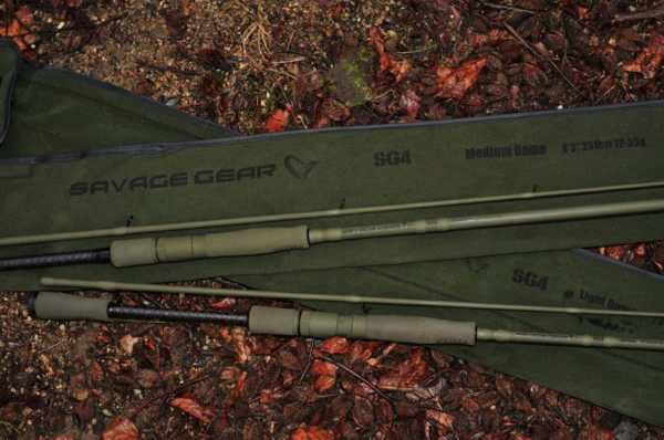 SAVAGE GEAR SG4 Light Game 8'3''/2.51m / 3-14g 2 Parça Kamış