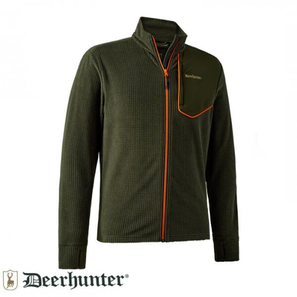 DEERHUNTER Chamois Fermuarlı Polar 361 Yeşil M