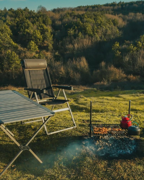 NURGAZ Campout Katlanır Lüx Sandalyesi