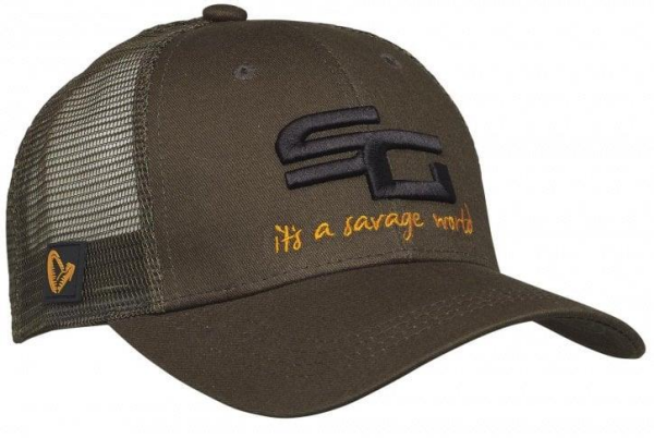 SAVAGE GEAR SG4 Cap One Size Olive Green Şapka
