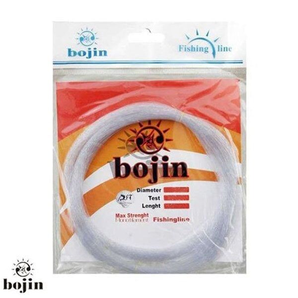 BOJIN Poşet Misina100 m - 1.20mm Renk: B006(Beyaz)
