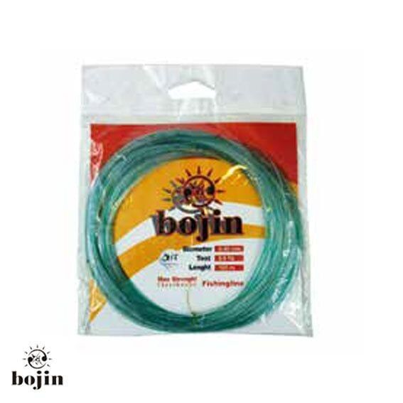 BOJIN Poşet Misina 100 m -0.60mm Renk:B023(Yeşil)