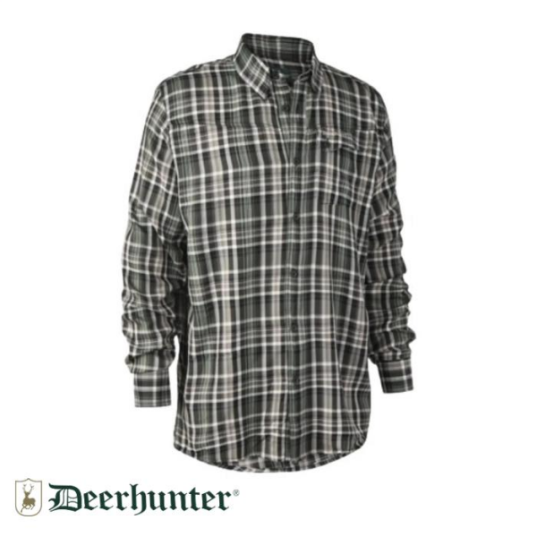 DEERHUNTER Mateo Yeşil Kareli Gömlek 41/42