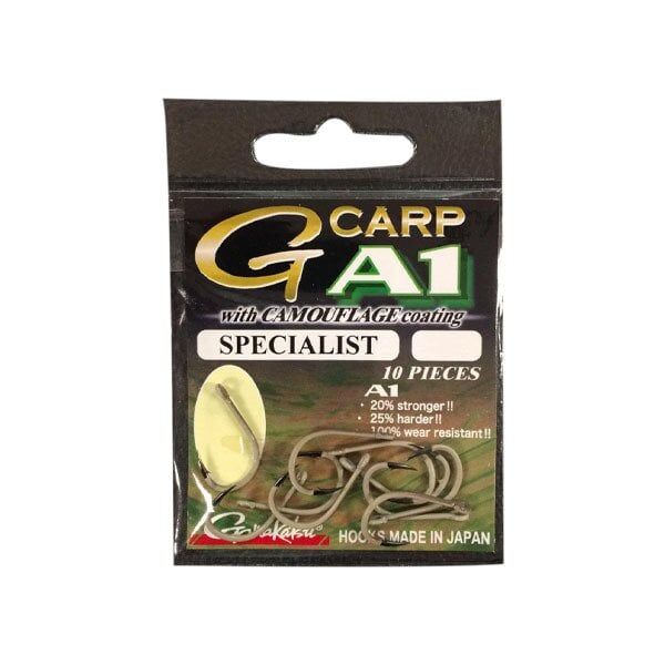 T.D.GAMAKATSU A1G-C. Camougreen Sazan İğnesi #6 1/10