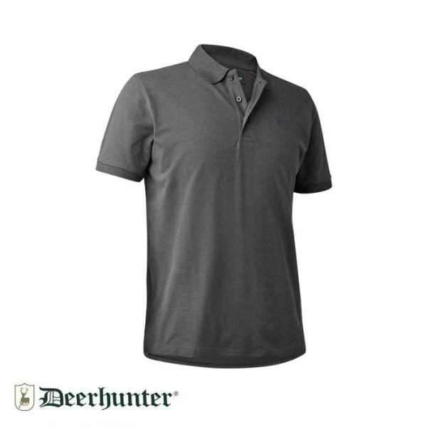 DEERHUNTER Harris Yaka K.Kollu Gri Tişört L