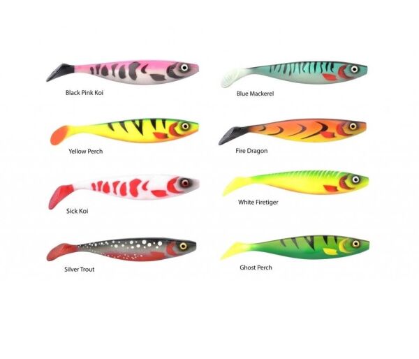 SPRO Wob 2.0 12Cm FD Silikon Yem - Fire Dragon