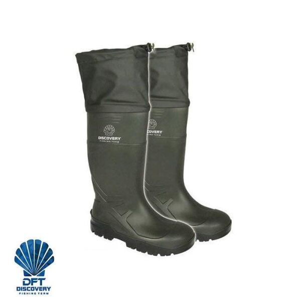 DFT Hunter Yeşil Konçlu Çizme No: 45