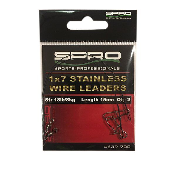 SPRO Çelik Tel Lider 15Cm 18Lb 8Kg 10/2