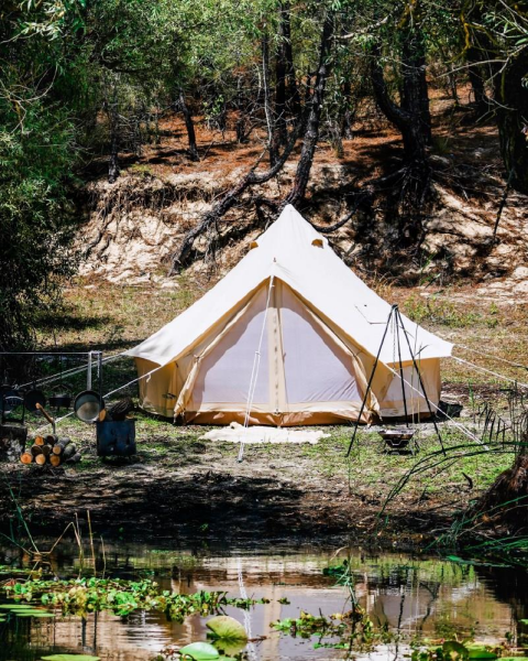 NURGAZ Campout Büyük Kamp Çadırı Kanvas Çadır