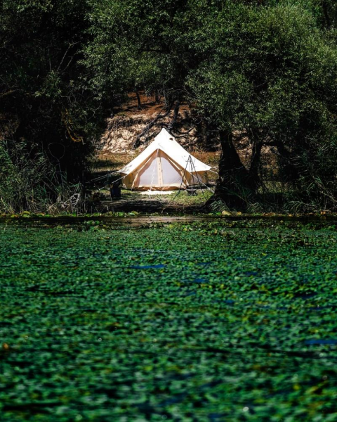 NURGAZ Campout Büyük Kamp Çadırı Kanvas Çadır