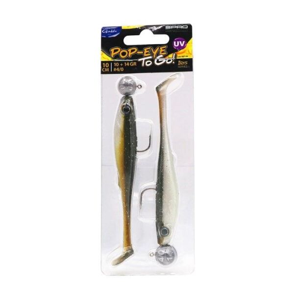 SPRO Pop-Eye To Go 10 cm UV Baitfish 10+14 G