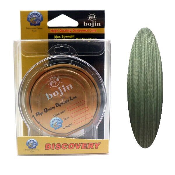 T. DFT Bojin Dyneema İp Misina 100 m - 0.12 mm - Yeşil