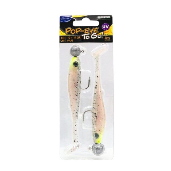SPRO Pop-Eye To Go 10 cm UV Salt&Pepper 10+14G