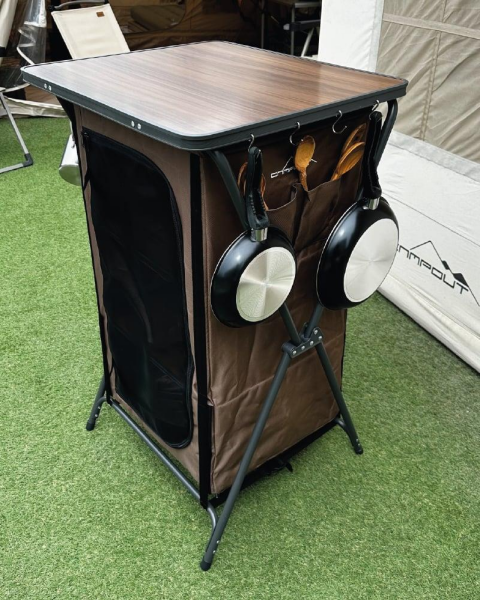 NURGAZ Campout Tek Kapılı Kamp Mutfağı