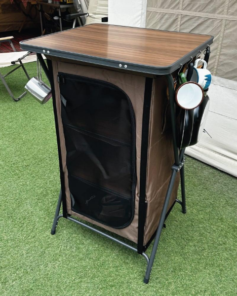 NURGAZ Campout Tek Kapılı Kamp Mutfağı