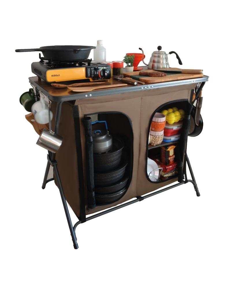 NURGAZ Campout Çift Kapılı Kamp Mutfağı