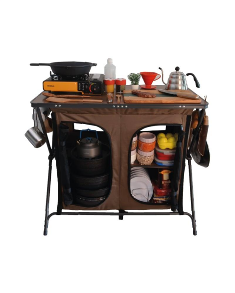 NURGAZ Campout Çift Kapılı Kamp Mutfağı