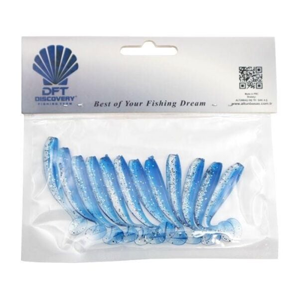 DFT Sasi 6,5cm 1.6g İğnesiz Renk:03 Mavi Simli