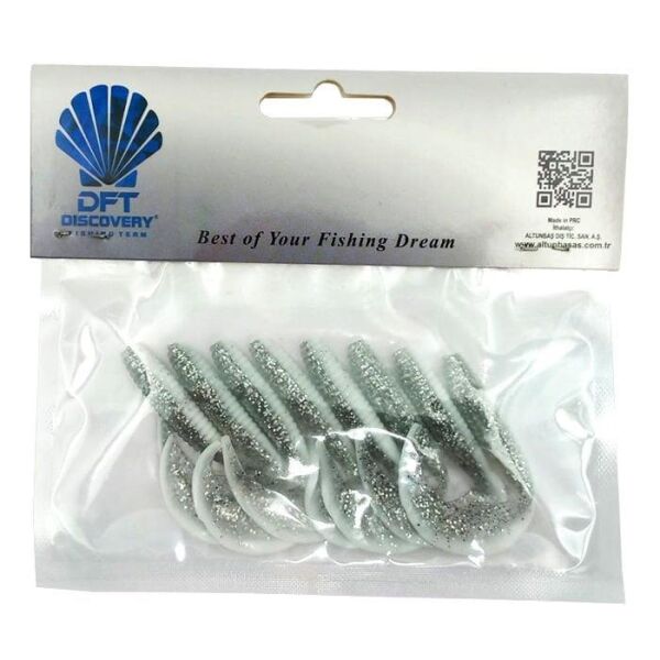 DFT Sasi 7,5 cm 2,6 g İğnesiz Renk:Beyaz Simli