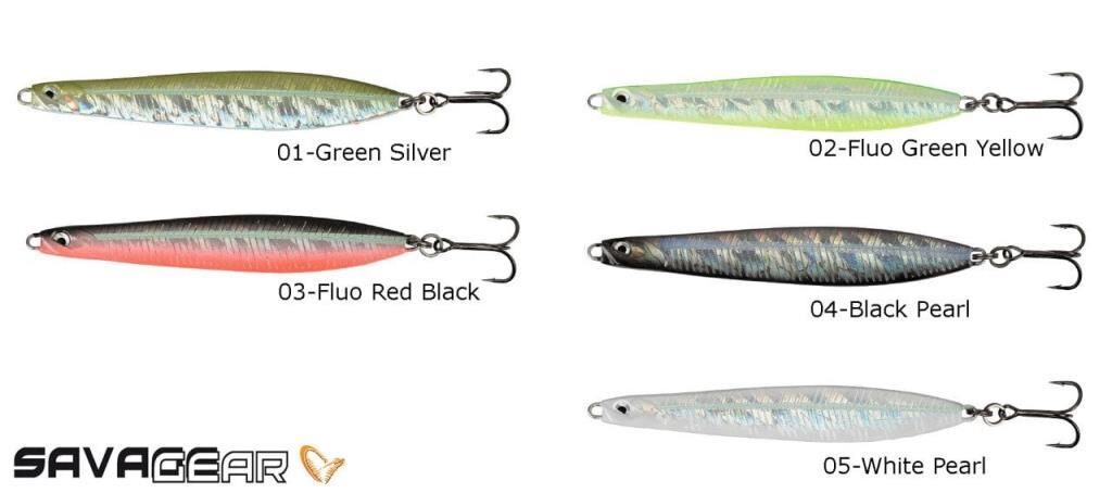 SAVAGE GEAR Seeker Isp 98mm 23g Suni Yem 01-Green Silver