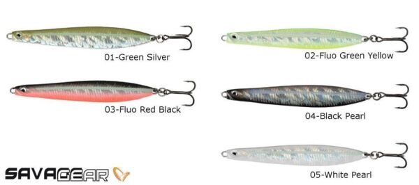 SAVAGE GEAR Seeker Isp 98mm 23g Suni Yem 01-Green Silver