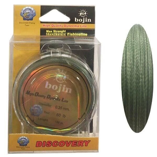 D.BOJIN 100m-0.35mm Renk: B023 (Yeşil) Misina