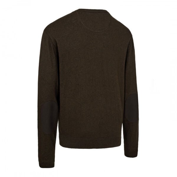 DEERHUNTER Harrington  Kahverengi Yuvarlak Yaka Kazak L