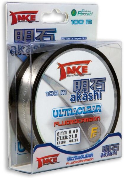 LINEAEFFE Akashi Ultra Fluoro Carbon 100m 0,40mm Misine