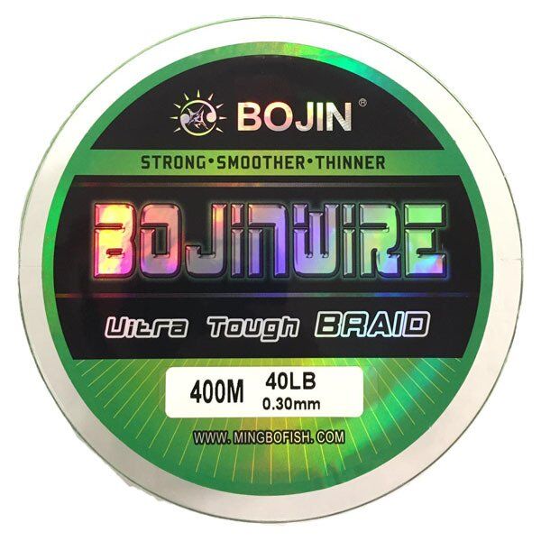 BOJIN 4X Braıd İp Misina 0.30 mm  400 m  Yeşil