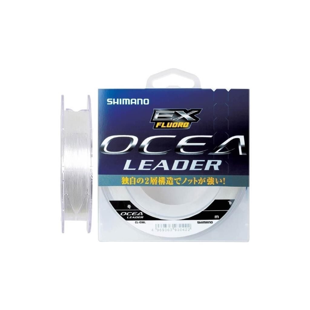 SHIMANO Ocea Leader EX Fluoro 25lb 50m Misina