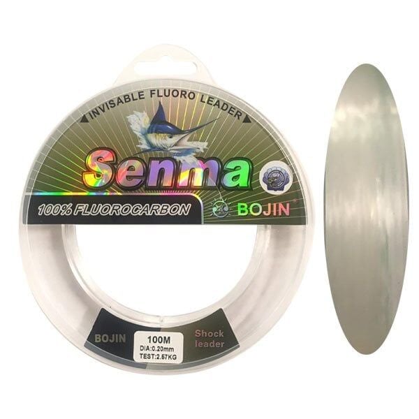 BOJIN Senma %100 Fluorocarbon 100 m 0.20 mm Misina