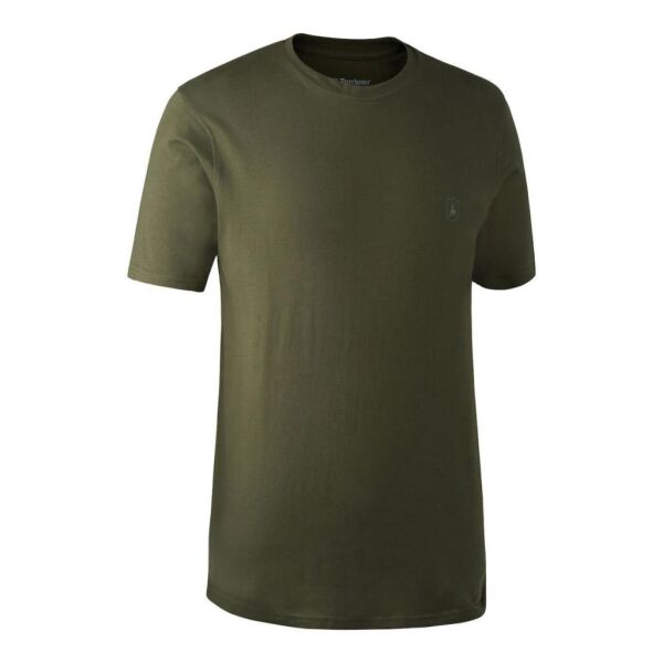 DEERHUNTER 331-571DH 2li Paket Yeşil /Kahve Tişört XL