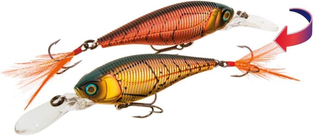 D.YO-ZURI  Sashimi Shad R1018 CMCC FW 70mm Maket Yem
