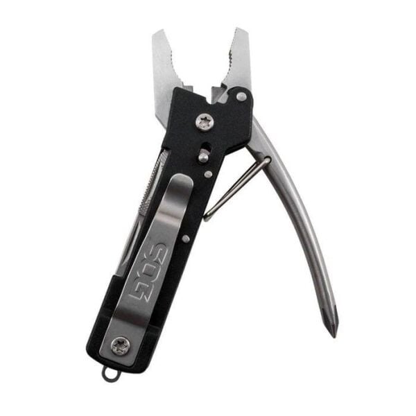 SOG TC1001 Micro Toolclıp-Black Çok Amaçlı Pense Kamp Bıçağı