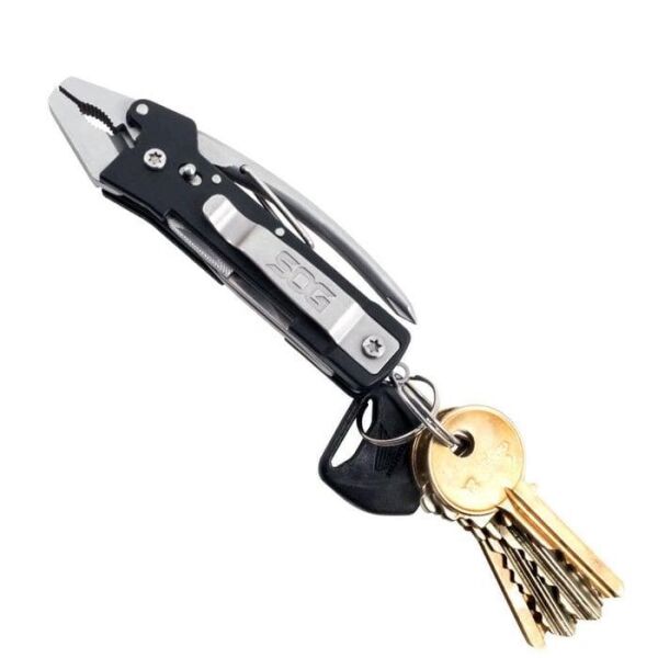 SOG TC1001 Micro Toolclıp-Black Çok Amaçlı Pense Kamp Bıçağı