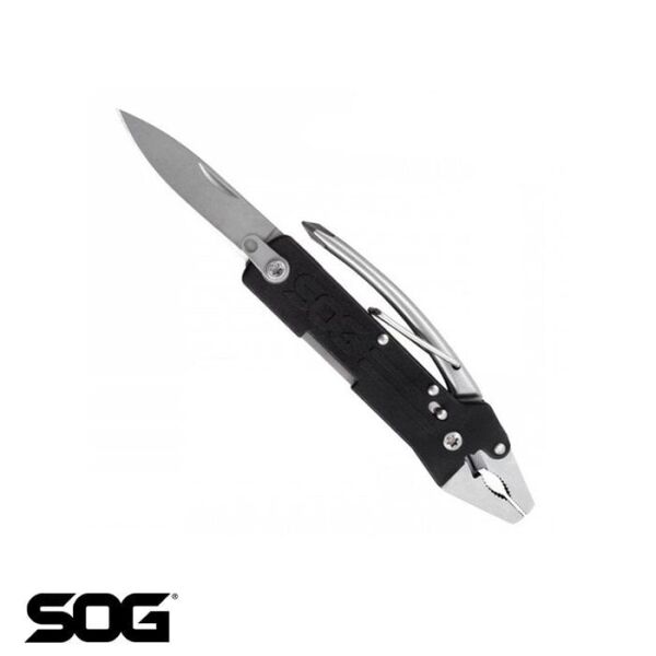 SOG TC1001 Micro Toolclıp-Black Çok Amaçlı Pense Kamp Bıçağı