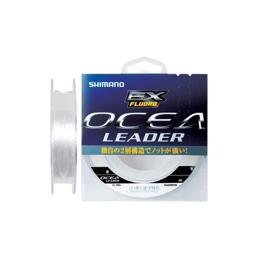 SHIMANO Ocea Leader EX Fluoro 10lb 50m 0.265mm Misina