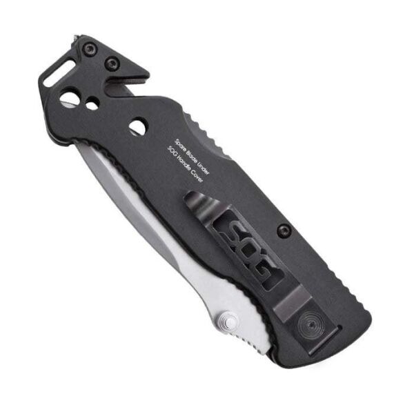 SOG FF-24 Tırtıklı Çakı Escape Bead Blasted