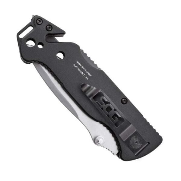SOG FF-24 Tırtıklı Çakı Escape Bead Blasted